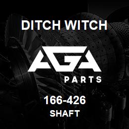 166-426 Ditch Witch SHAFT | AGA Parts