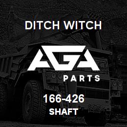 166-426 Ditch Witch SHAFT | AGA Parts