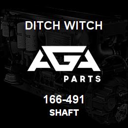 166-491 Ditch Witch SHAFT | AGA Parts