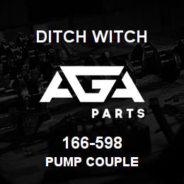 166-598 Ditch Witch PUMP COUPLE | AGA Parts