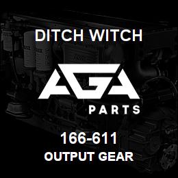 166-611 Ditch Witch OUTPUT GEAR | AGA Parts