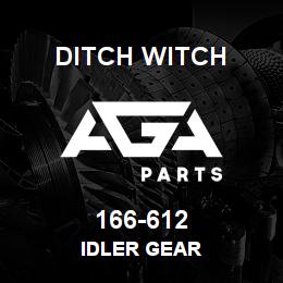 166-612 Ditch Witch IDLER GEAR | AGA Parts