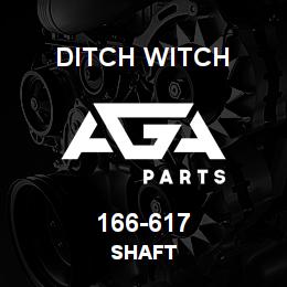 166-617 Ditch Witch SHAFT | AGA Parts