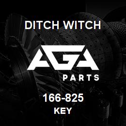 166-825 Ditch Witch KEY | AGA Parts