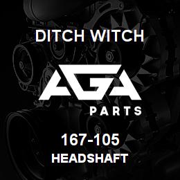 167-105 Ditch Witch HEADSHAFT | AGA Parts