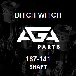 167-141 Ditch Witch SHAFT | AGA Parts