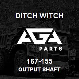 167-155 Ditch Witch OUTPUT SHAFT | AGA Parts