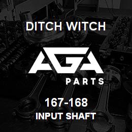 167-168 Ditch Witch INPUT SHAFT | AGA Parts