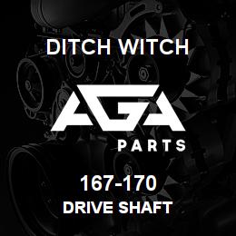 167-170 Ditch Witch DRIVE SHAFT | AGA Parts