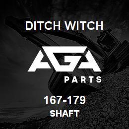 167-179 Ditch Witch SHAFT | AGA Parts