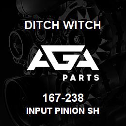 167-238 Ditch Witch INPUT PINION SH | AGA Parts