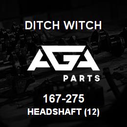 167-275 Ditch Witch HEADSHAFT (12) | AGA Parts