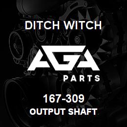 167-309 Ditch Witch OUTPUT SHAFT | AGA Parts