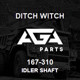 167-310 Ditch Witch IDLER SHAFT | AGA Parts