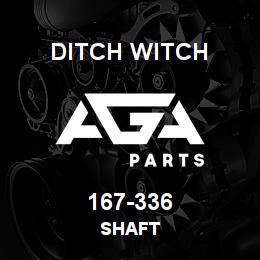 167-336 Ditch Witch SHAFT | AGA Parts