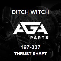 167-337 Ditch Witch THRUST SHAFT | AGA Parts