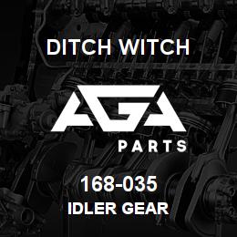 168-035 Ditch Witch IDLER GEAR | AGA Parts