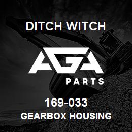 169-033 Ditch Witch GEARBOX HOUSING | AGA Parts