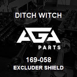 169-058 Ditch Witch EXCLUDER SHIELD | AGA Parts