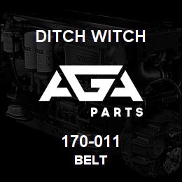 170-011 Ditch Witch BELT | AGA Parts