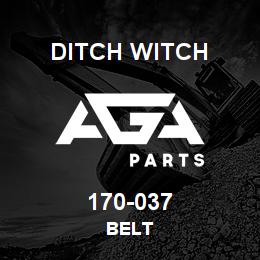 170-037 Ditch Witch BELT | AGA Parts