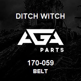 170-059 Ditch Witch BELT | AGA Parts