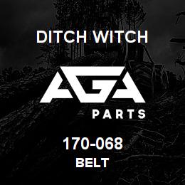 170-068 Ditch Witch BELT | AGA Parts