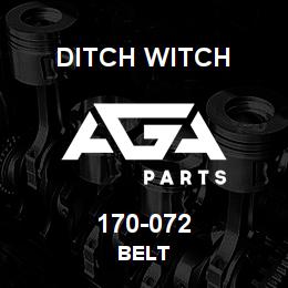 170-072 Ditch Witch BELT | AGA Parts