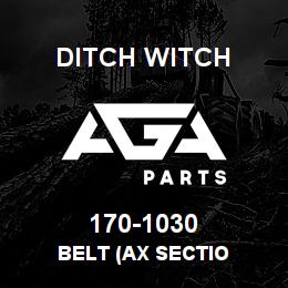 170-1030 Ditch Witch BELT (AX SECTIO | AGA Parts