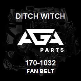 170-1032 Ditch Witch FAN BELT | AGA Parts