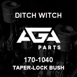 170-1040 Ditch Witch TAPER-LOCK BUSH | AGA Parts