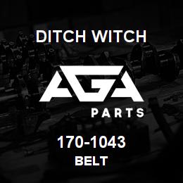 170-1043 Ditch Witch BELT | AGA Parts