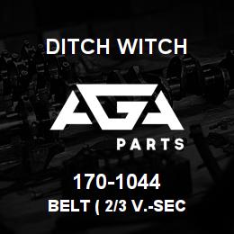 170-1044 Ditch Witch BELT ( 2/3 V.-SEC | AGA Parts