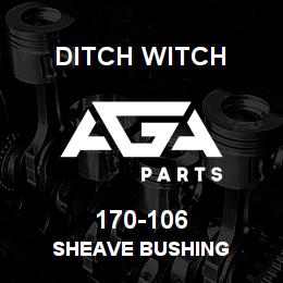 170-106 Ditch Witch SHEAVE BUSHING | AGA Parts