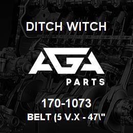 170-1073 Ditch Witch BELT (5 V.X - 47" | AGA Parts