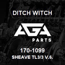170-1099 Ditch Witch SHEAVE TL3/3 V.6. | AGA Parts