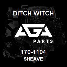 170-1104 Ditch Witch SHEAVE | AGA Parts