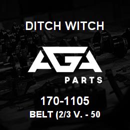 170-1105 Ditch Witch BELT (2/3 V. - 50 | AGA Parts