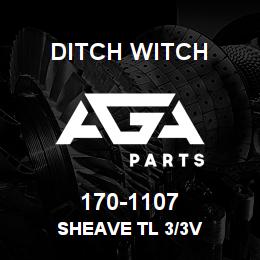 170-1107 Ditch Witch SHEAVE TL 3/3V | AGA Parts