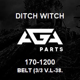 170-1200 Ditch Witch BELT (3/3 V.L-38. | AGA Parts