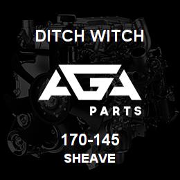 170-145 Ditch Witch SHEAVE | AGA Parts