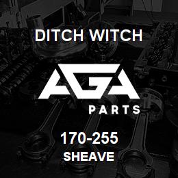 170-255 Ditch Witch SHEAVE | AGA Parts