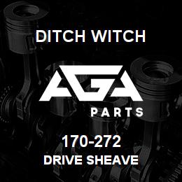 170-272 Ditch Witch DRIVE SHEAVE | AGA Parts