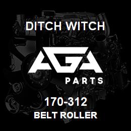 170-312 Ditch Witch BELT ROLLER | AGA Parts