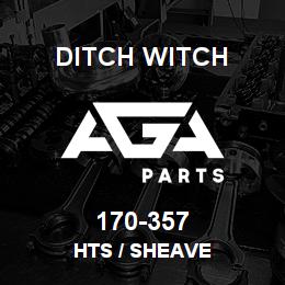 170-357 Ditch Witch HTS / SHEAVE | AGA Parts
