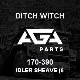 170-390 Ditch Witch IDLER SHEAVE (6 | AGA Parts