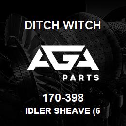 170-398 Ditch Witch IDLER SHEAVE (6 | AGA Parts
