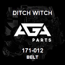 171-012 Ditch Witch BELT | AGA Parts