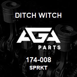 174-008 Ditch Witch SPRKT | AGA Parts
