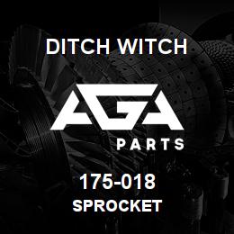 175-018 Ditch Witch SPROCKET | AGA Parts